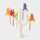 УЦЕНКА Набор для канапе «Птицы», на подставке, 6 шпажек, МИКС - Фото 7