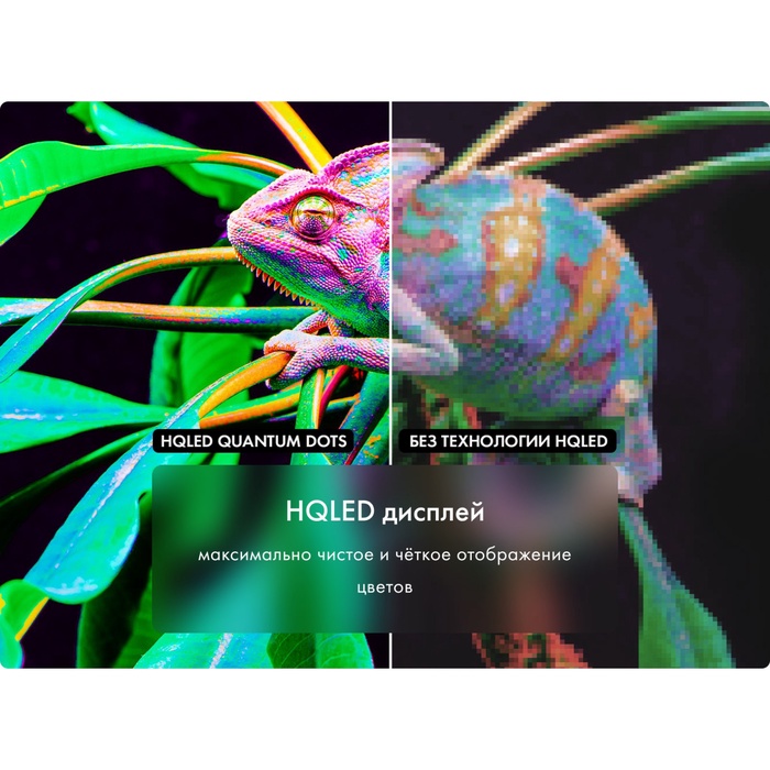 Телевизор Haier 65 Smart TV AX Pro, QLED, 65", 3840×2160, DVB-T, HDMI, USB, Smart TV, чёрный - фото 51925368