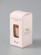 УЦЕНКА Свеча ароматическая в стакане «Нюд», 5×6 см, роза - Фото 4