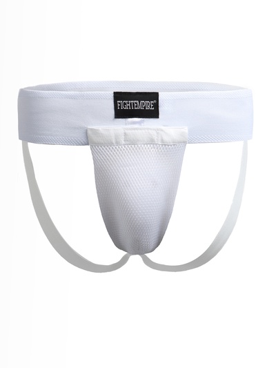УЦЕНКА Защита паха FIGHT EMPIRE, р. M, белая
