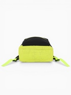 УЦЕНКА 4815 П600 Рюкзак мол Bagamas, 30*11*44см, 1 отд, нар карман, черный/салатовый - Фото 2