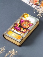 Купюрница подарочная, открытка «Поздравляем с днем рождения! Лев», шкатулка для денег, карточек, сертификатов, 19.5×11×3 см - Фото 2