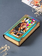 Купюрница подарочная, открытка «Поздравляем с днем рождения! Лев с шарами», шкатулка для денег, карточек, сертификатов, 19.5×11×3 см - Фото 2