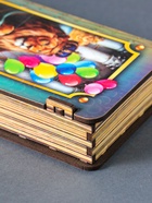 Купюрница подарочная, открытка «Поздравляем с днем рождения! Лев с шарами», шкатулка для денег, карточек, сертификатов, 19.5×11×3 см - Фото 3