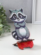 Подставка для телефона, планшета «Енот», 19×10 см  (артикул 10993291)  большой выбор товаров оптом и в розницу по низким ценам с доставкой