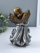 Фигура гипс «Ангел в платье», бронза, 25×15×15 см  (артикул 10994837)  большой выбор товаров оптом и в розницу по низким ценам с доставкой