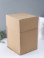 Фигура гипс «Ангел на колене», белый с золотом, 58×48×38 см  (артикул 10994841)  большой выбор товаров оптом и в розницу по низким ценам с доставкой