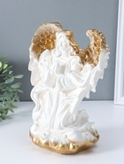 Фигура гипс «Ангелина», белая, 27×14×15 см  (артикул 10994858)  большой выбор товаров оптом и в розницу по низким ценам с доставкой