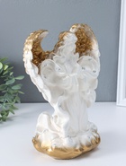Фигура гипс «Ангелина», белая, 27×14×15 см  (артикул 10994858)  большой выбор товаров оптом и в розницу по низким ценам с доставкой