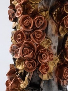 Колонна декоративная «Афина», чёрный с золотом, 90×40×40 см  (артикул 10994873)  большой выбор товаров оптом и в розницу по низким ценам с доставкой