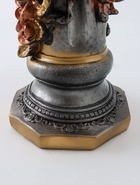 Колонна декоративная «Афина», чёрный с золотом, 90×40×40 см  (артикул 10994873)  большой выбор товаров оптом и в розницу по низким ценам с доставкой