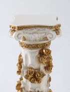 Колонна декоративная «Афина», белый с золотом, 90×40×40 см  (артикул 10994874)  большой выбор товаров оптом и в розницу по низким ценам с доставкой