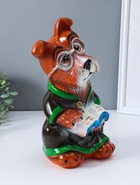 Копилка для денег «Пёс-профессор», 23×16×12 см  (артикул 10994912)  большой выбор товаров оптом и в розницу по низким ценам с доставкой