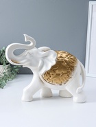 Копилка для денег «Слон сафари», белый с золотом, 30×35×17 см  (артикул 10994921)  большой выбор товаров оптом и в розницу по низким ценам с доставкой