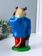 Копилка для денег «Бык Дипломат», цветной, 28×14×12 см  (артикул 10994939)  большой выбор товаров оптом и в розницу по низким ценам с доставкой