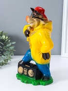 Копилка для денег «Бык музыкант», цветной, 28×14×12 см  (артикул 10994941)  большой выбор товаров оптом и в розницу по низким ценам с доставкой