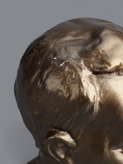 УЦЕНКА Бюст Дзержинский большой бронза, золото 12×22×8 см - Фото 6