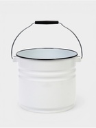 УЦЕНКА Ведро эмалированное, 10 л, без крышки, с ручкой, белое - Фото 2