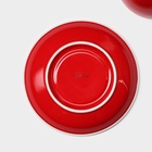 УЦЕНКА Кофейная пара Magistro «Coffee time» 300 мл цвет красный - Фото 5