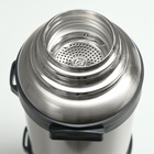 УЦЕНКА Термос, 4.2 л, Volume «Мастер К», с кружкой, с ситечком, сохраняет тепло 60 ч, серебристый 54 - Фото 3