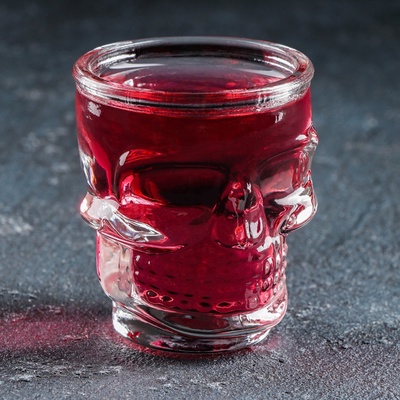 УЦЕНКА Стопка «Череп» 50 мл, 5×6 см