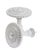 УЦЕНКА Крючок для штор CAPPIO KS030, d=95 мм, цвет белый, 2 шт. - Фото 1