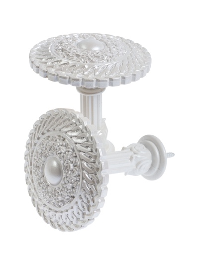 УЦЕНКА Крючок для штор CAPPIO KS030, d=95 мм, цвет белый, 2 шт.