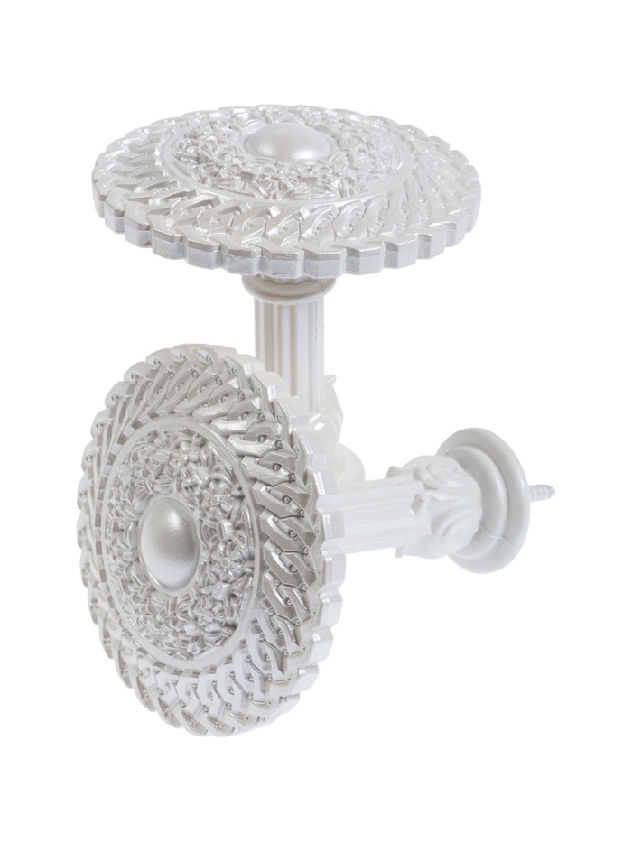 УЦЕНКА Крючок для штор CAPPIO KS030, d=95 мм, цвет белый, 2 шт. - Фото 1