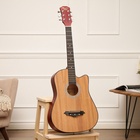 УЦЕНКА Гитара акустическая, цвет дерево, 97 см, с вырезом - Фото 1