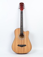УЦЕНКА Гитара акустическая, цвет дерево, 97 см, с вырезом - Фото 2