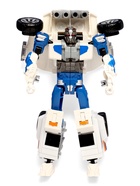 Робот «Полицейский внедорожник», с металлическими элементами, трансформируется - фото 9457127