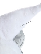 УЦЕНКА Дед Мороз "В белой шубке, с фонариком и подарками" 30 см, микс - Фото 3