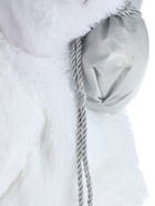 УЦЕНКА Дед Мороз "В белой шубке, с фонариком и подарками" 30 см, микс - Фото 4