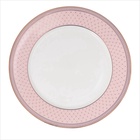УЦЕНКА Набор тарелок WY Paradise, d=25.5 см, набор 2 шт., фарфор, белый, розовый - Фото 5