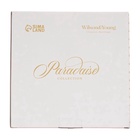 УЦЕНКА Набор тарелок WY Paradise, d=25.5 см, набор 2 шт., фарфор, белый, розовый - Фото 8