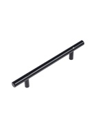 УЦЕНКА Ручка-рейлинг CAPPIO FRIDA, нержавеющая сталь, d=12 мм, м/о 128 мм, цвет черный - Фото 1