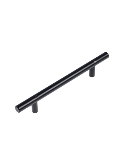 УЦЕНКА Ручка-рейлинг CAPPIO FRIDA, нержавеющая сталь, d=12 мм, м/о 128 мм, цвет черный