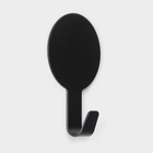 УЦЕНКА Набор металлических самоклеящихся крючков Black Loft Snap, 2 шт, 1.8х7.3х4.5 см - Фото 4
