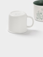 УЦЕНКА Набор кружек Доляна "Летний луг" 4 шт, 13х9,8х9 см, цвет белый - Фото 5