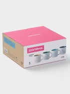 УЦЕНКА Набор кружек Доляна "Летний луг" 4 шт, 13х9,8х9 см, цвет белый - Фото 6