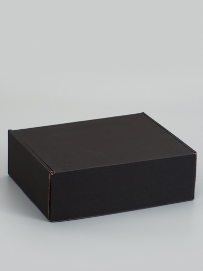 Коробка складная «Чёрная», для подарков, хранения и отправки посылок, 27×21×9 см