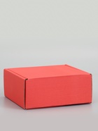 Коробка самосборная, красная, для подарков, хранения и отправки посылок, 18×18×8 см  (артикул 10989343)  большой выбор товаров оптом и в розницу по низким ценам с доставкой