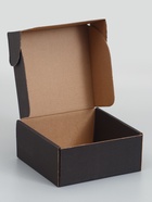 Коробка самосборная, чёрная, для подарков, хранения и отправки посылок, 18×18×8 см  (артикул 10989344)  большой выбор товаров оптом и в розницу по низким ценам с доставкой