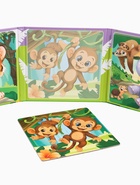 Магнитные пазлы для малышей «Зверята», книга 3 в 1, Крошка Я 10907118
