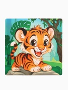 Магнитные пазлы для малышей «Зверята», книга 3 в 1, Крошка Я 10907118