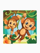 Магнитные пазлы для малышей «Зверята», книга 3 в 1, Крошка Я 10907118