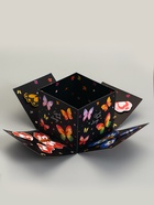 Коробка-сюрприз подарочная «Бабочки, Всегда», с вылетающими бабочками, чёрный, 14.5×14.5×12.7 см  (артикул 10947853)  большой выбор товаров оптом и в розницу по низким ценам с доставкой