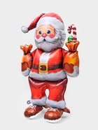 Воздушный шар фольгированный 3D 43" «Дед мороз с подарками», под воздух  (артикул 10977896)  большой выбор товаров оптом и в розницу по низким ценам с доставкой