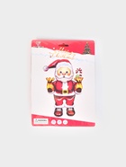 Воздушный шар фольгированный 3D 43" «Дед мороз с подарками», под воздух  (артикул 10977896)  большой выбор товаров оптом и в розницу по низким ценам с доставкой