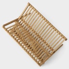 УЦЕНКА Сушилка для посуды «Бамбуковый лес» 43×38 см, 2 яруса - Фото 3